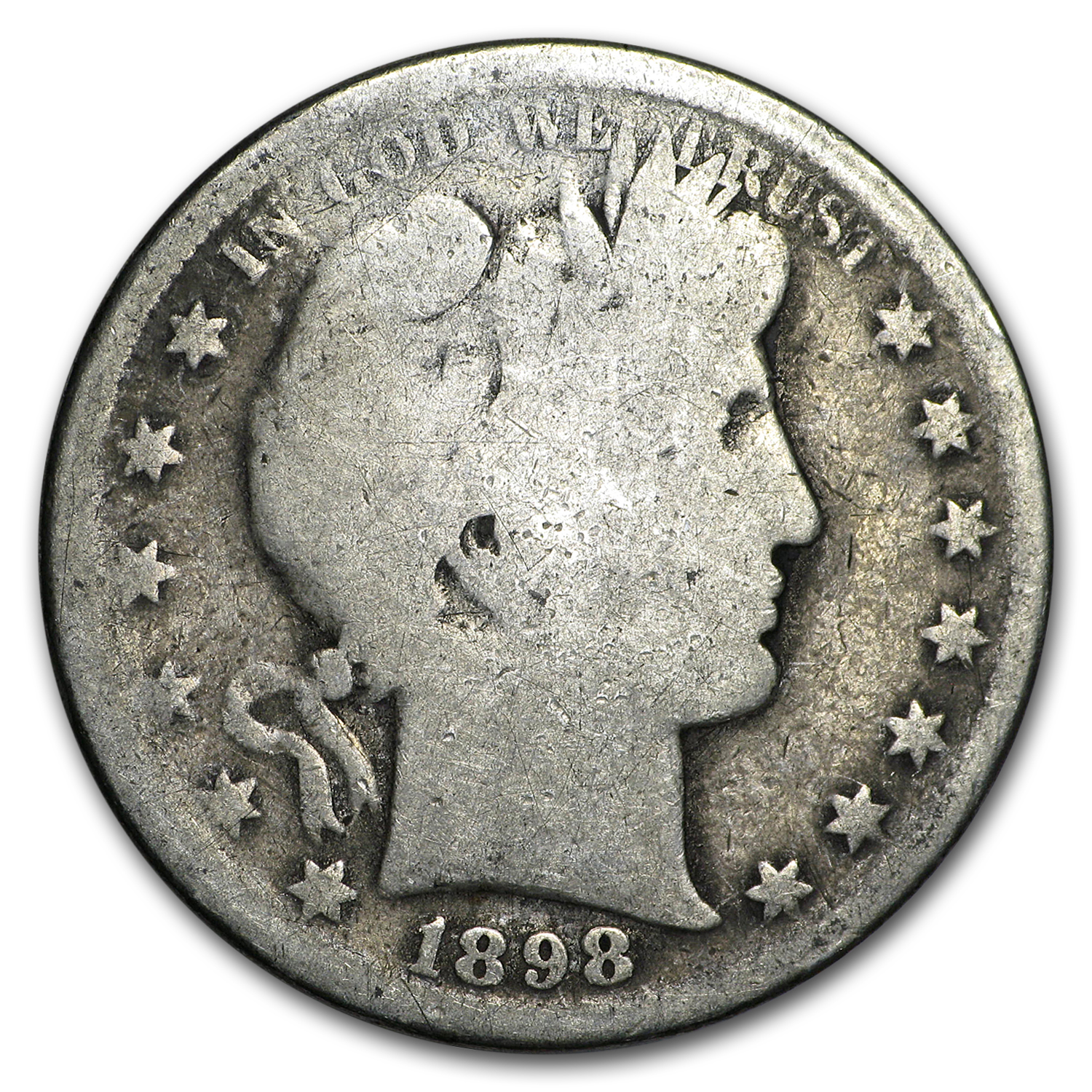 Buy 1898-S Barber Half Dollar AG