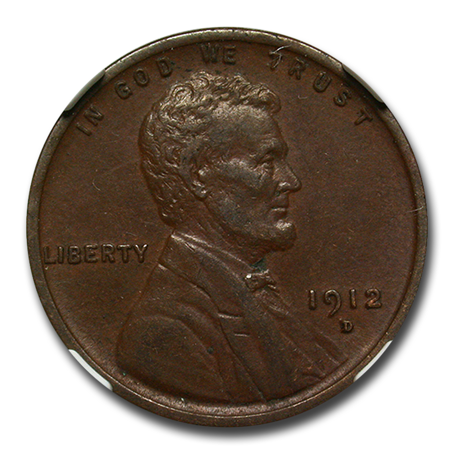 Buy 1912-D Lincoln Cent AU-50 NGC