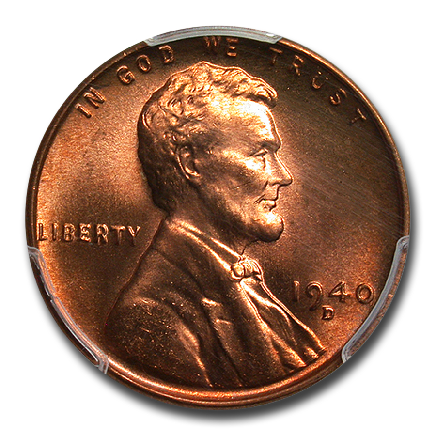 Buy 1940-D Lincoln Cent MS-67 PCGS (Red) - Click Image to Close