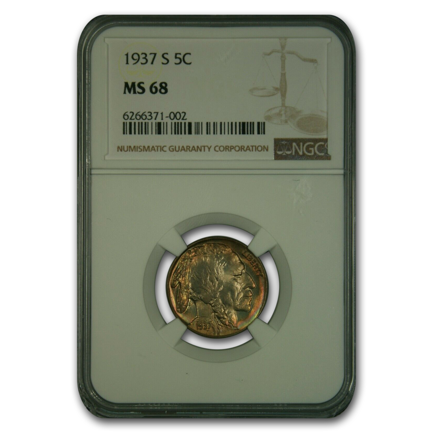 Buy 1937-S Buffalo Nickel MS-68 NGC
