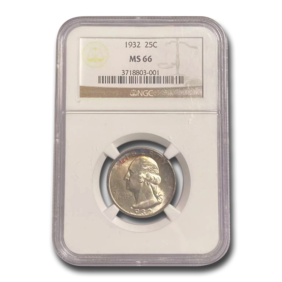 Buy 1932 Washington Quarter MS-66 NGC