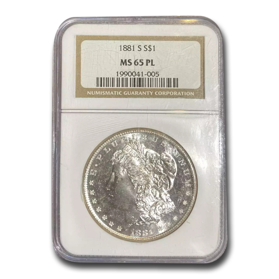 Buy 1881-S Morgan Dollar MS-65 NGC (PL)