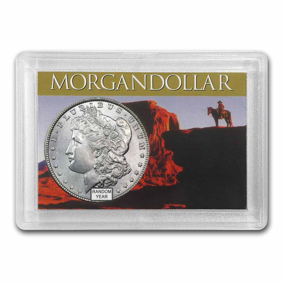 Buy 1878-1904 Morgan Silver Dollar BU - w/Harris Holder, Southwest