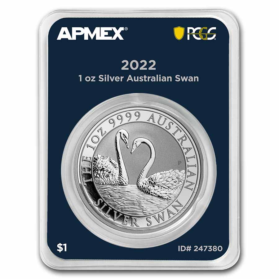 Buy 2022 Australia 1 oz Silver Swan (MD? Premier Single + PCGS FS?)
