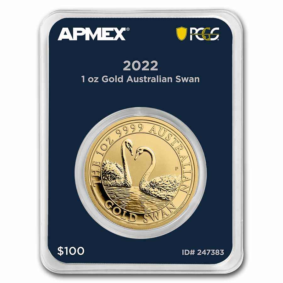 Buy 2022 Australia 1 oz Gold Swan (MD? Premier Single + PCGS FS?)
