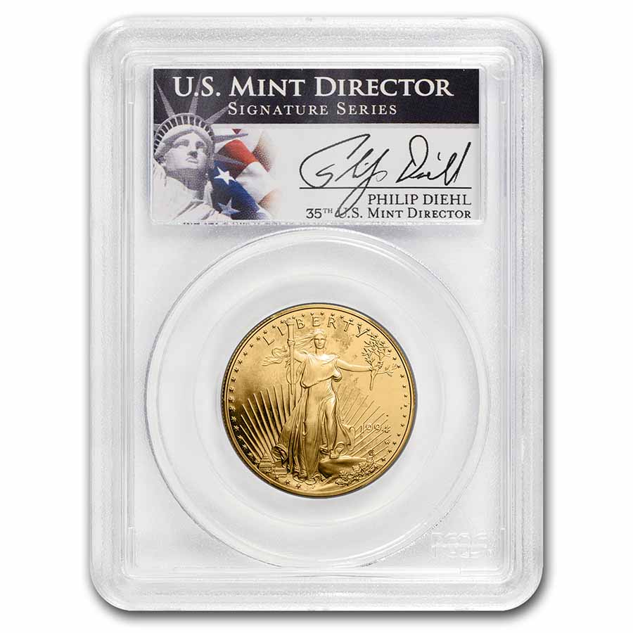 Buy 1994-W 1 oz Proof Gold Eagle PR-69 DCAM PCGS (Diehl Signed)