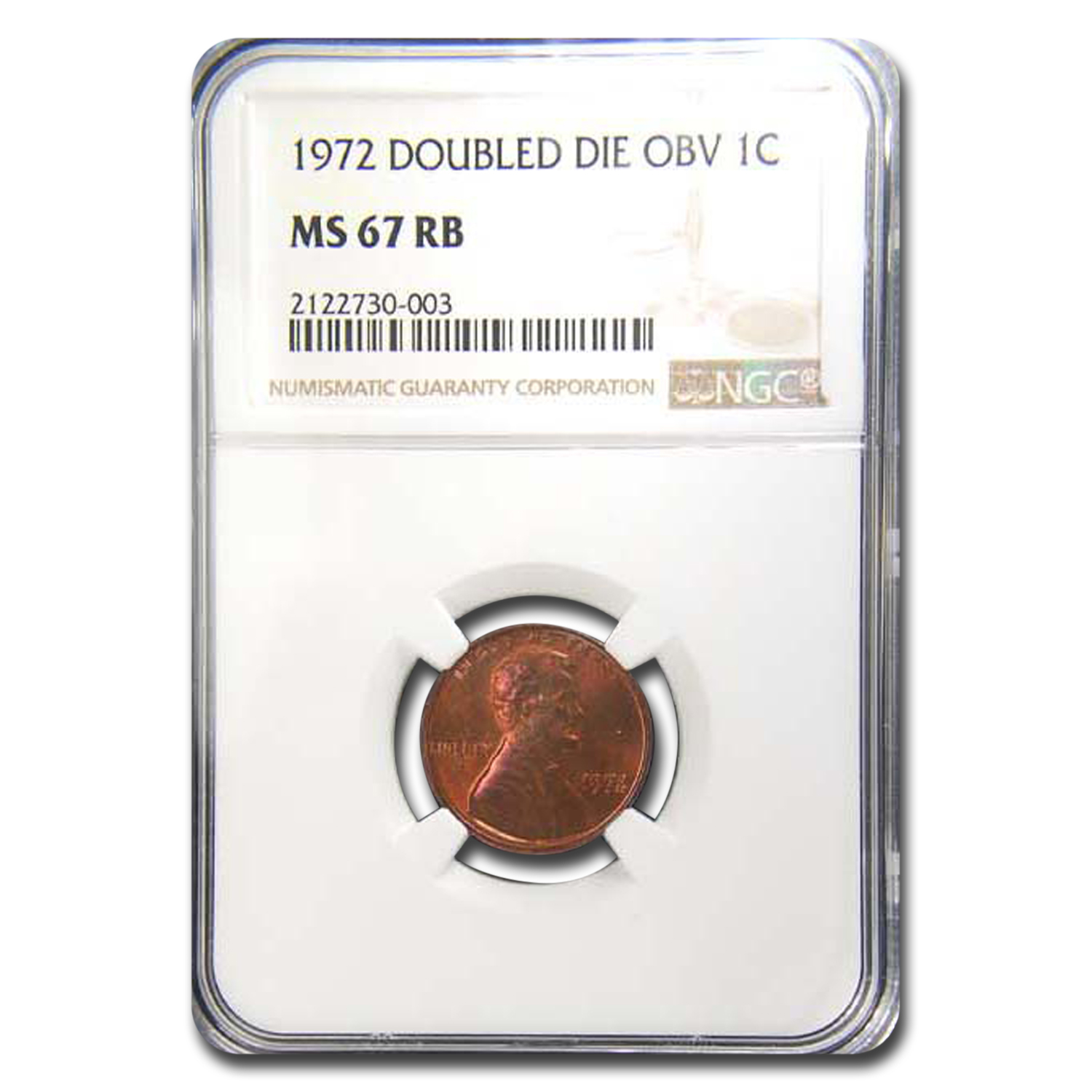 Buy 1972 Lincoln Cent MS-67 NGC (Red/Brown)