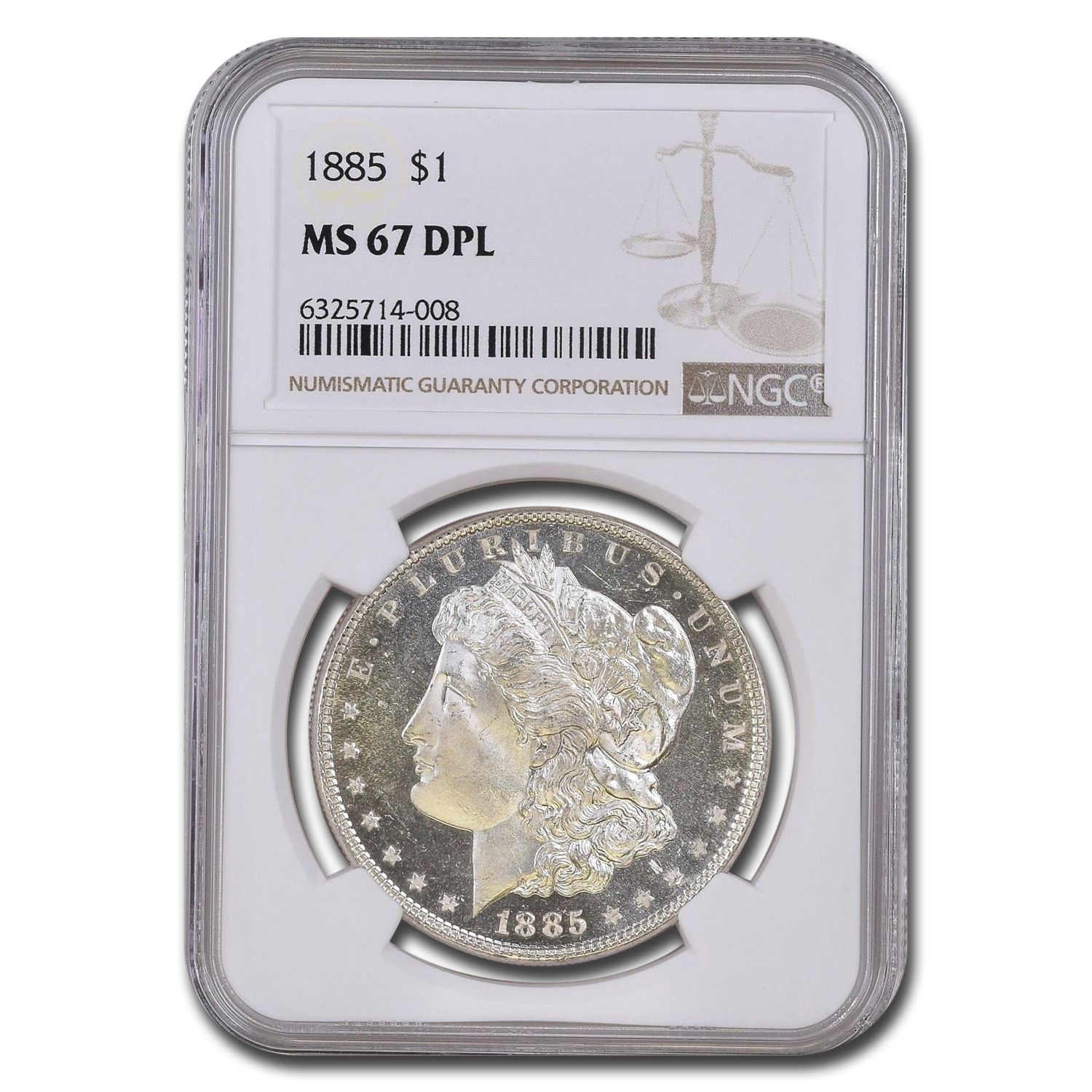 Buy 1885 Morgan Dollar DPL MS-67 NGC