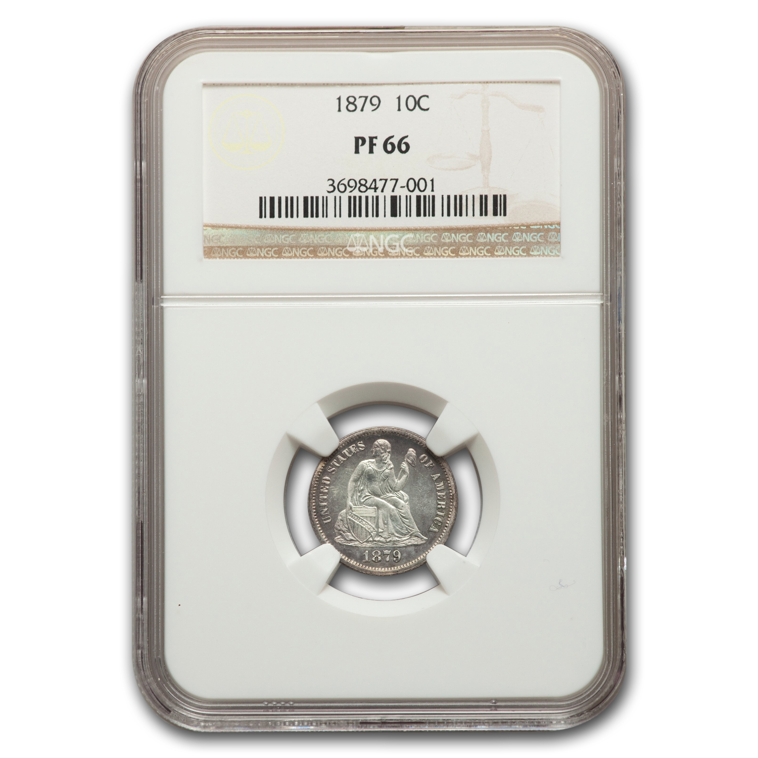 Buy 1879 Liberty Seated Dime PF-66 NGC - Click Image to Close