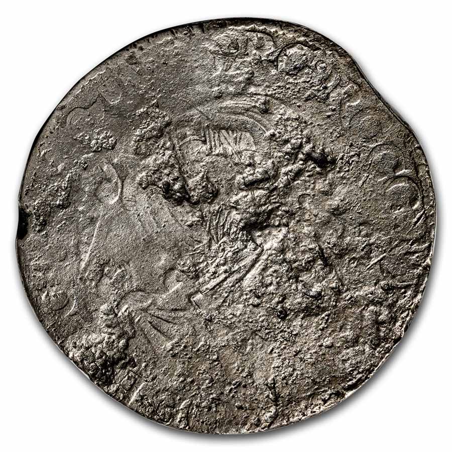 Dutch Republic Silver Lion Dollar (1627 Campen Shipwreck) - Click Image to Close
