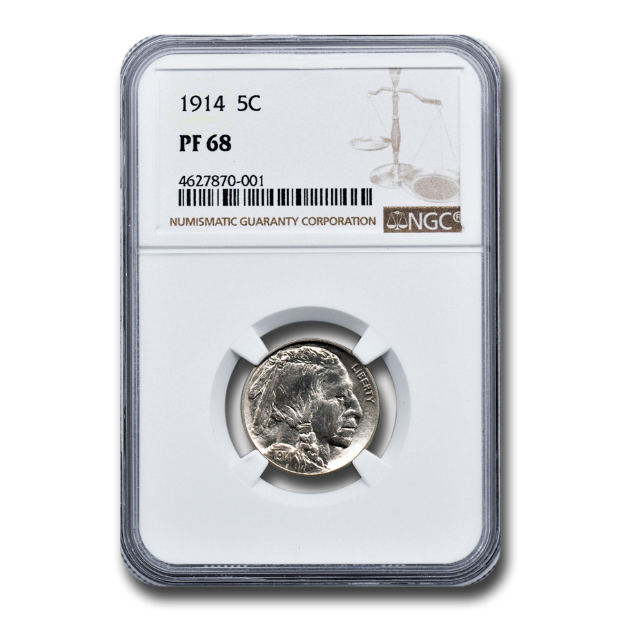 Buy 1914 Buffalo Nickel PF-68 NGC
