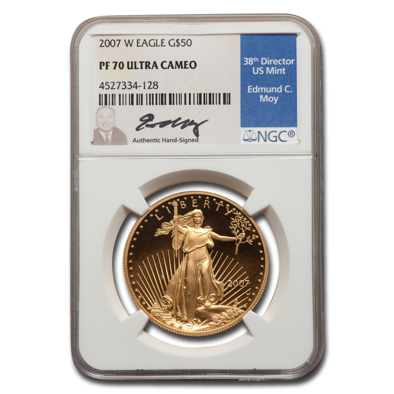 Buy 2007-W 1 oz Proof American Gold Eagle PF-70 NGC (Moy)