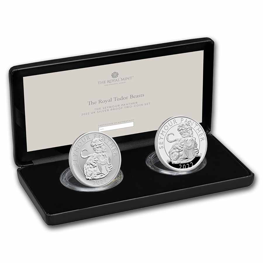 Buy 2022 1 oz Ag Seymour Pan Pf Rev Frost 2-Coin Set - Click Image to Close