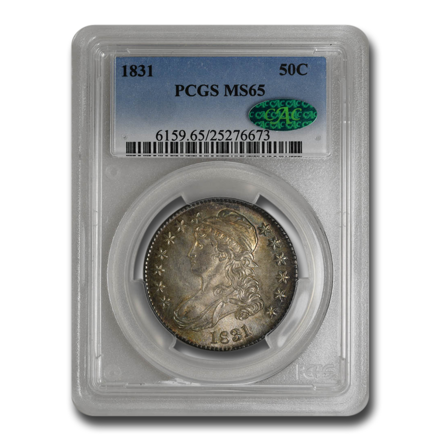 Buy 1831 Capped Bust Half Dollar MS-65 PCGS CAC - Click Image to Close