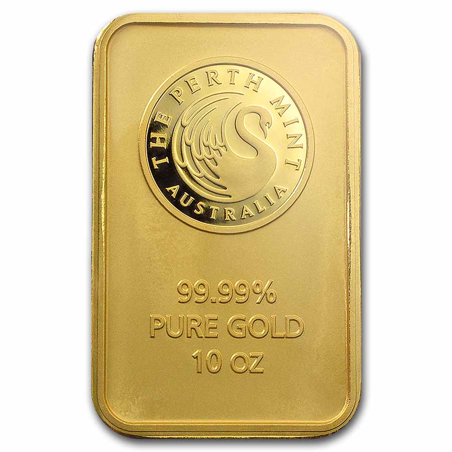 Buy 10 oz Gold Bar - The Perth Mint (No Assay)