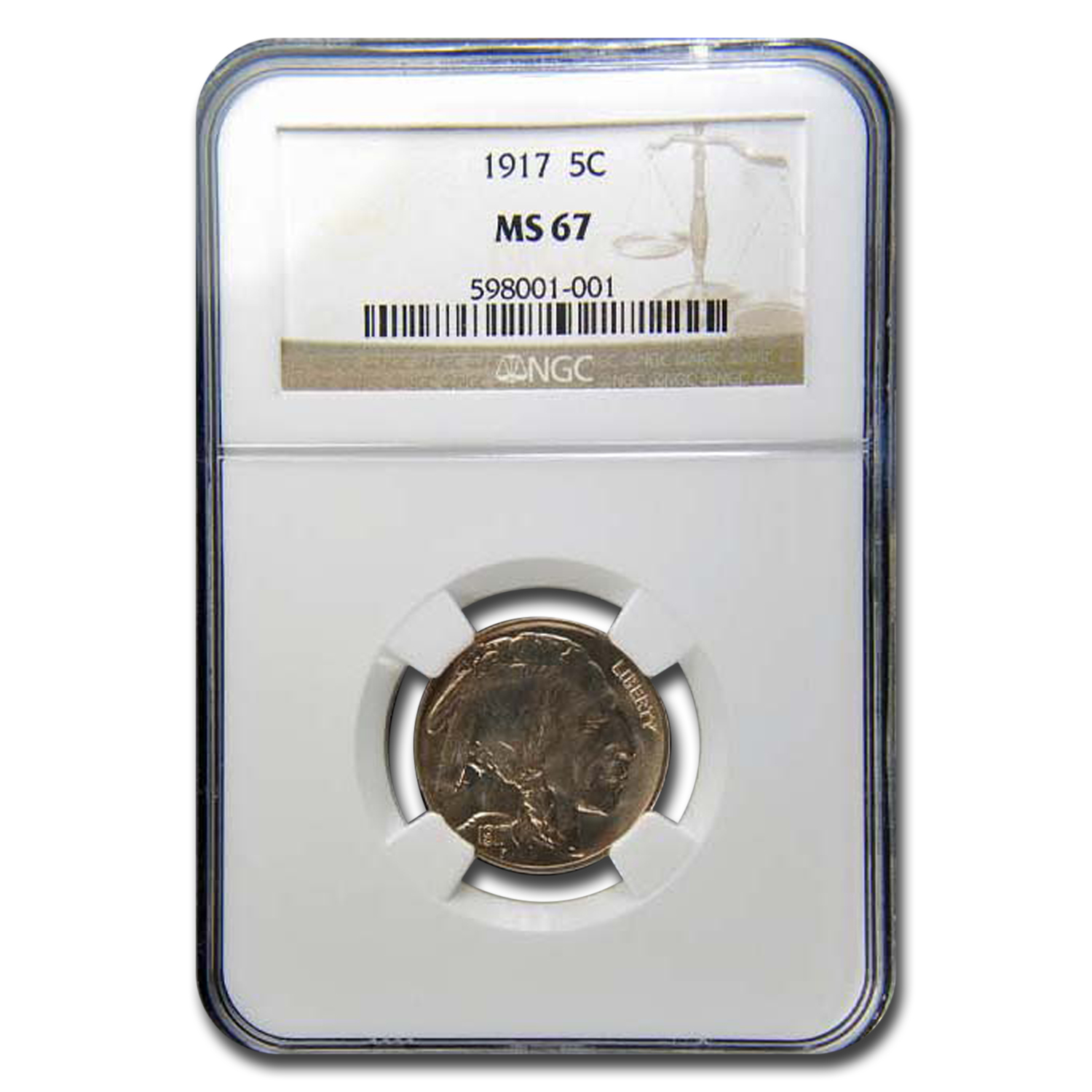 Buy 1917 Buffalo Nickel MS-67 NGC