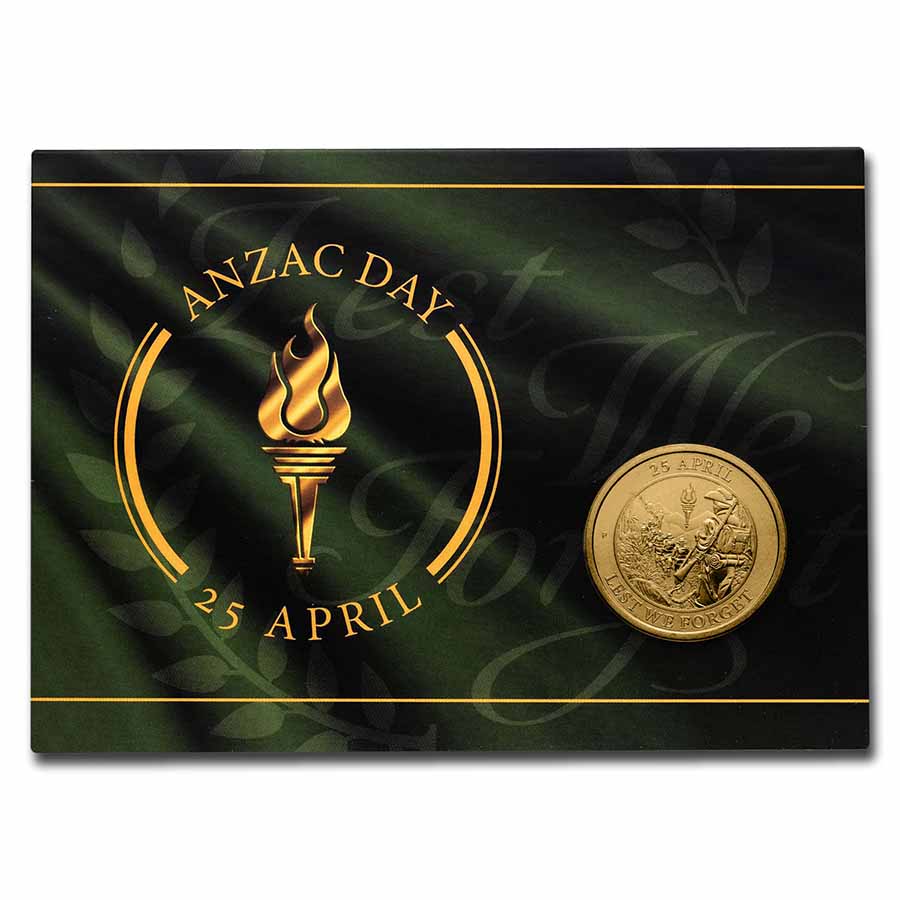 2022 Australia $1 Anzac Day (Assay Card)