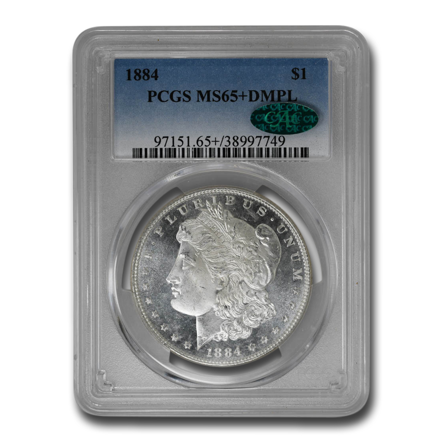 Buy 1884 Morgan Dollar DMPL MS-65+ PCGS CAC