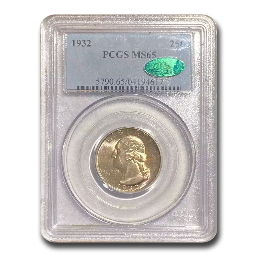 Buy 1932 Washington Quarter MS-65 PCGS CAC