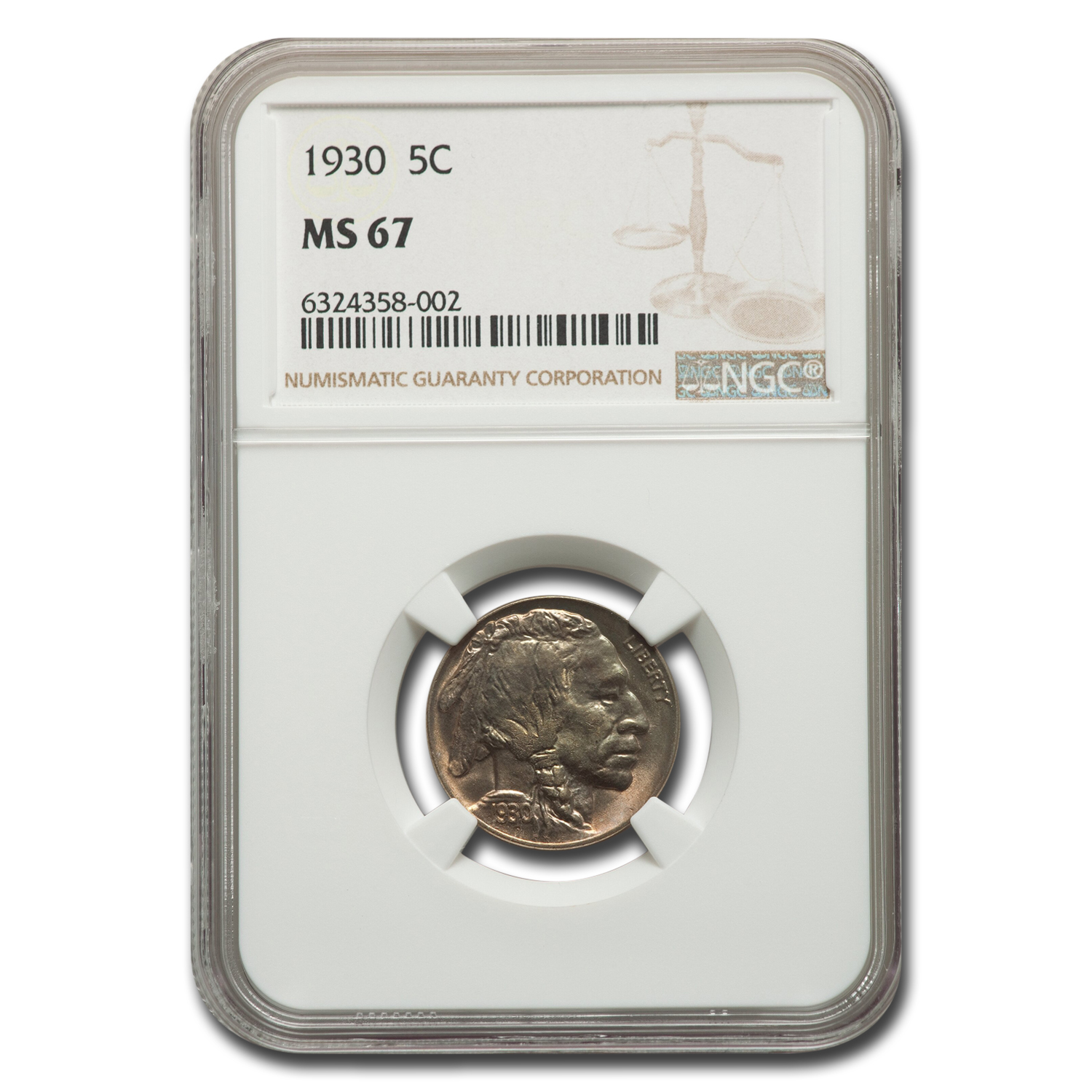Buy 1930 Buffalo Nickel MS-67 NGC