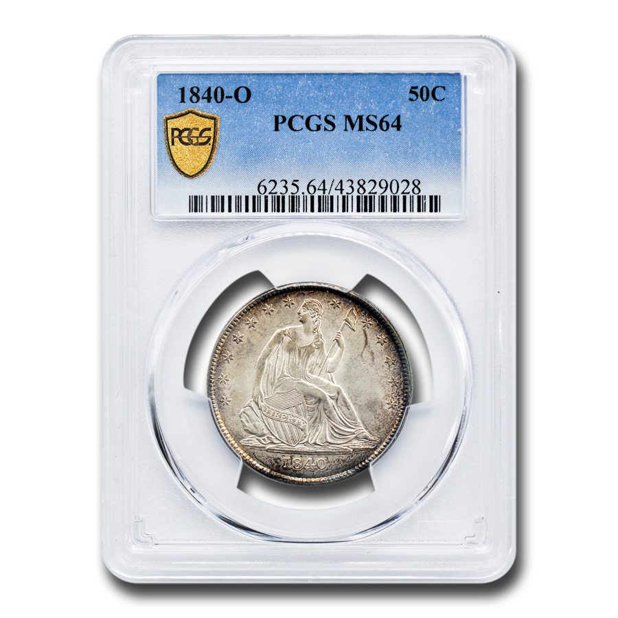 Buy 1840-O Liberty Seated Half Dollar MS-64 PCGS