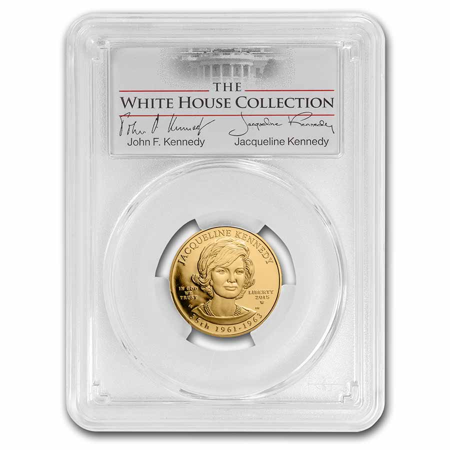 2015-W 1/2 oz Gold Jackie Kennedy PR-70 PCGS (FS, White House)