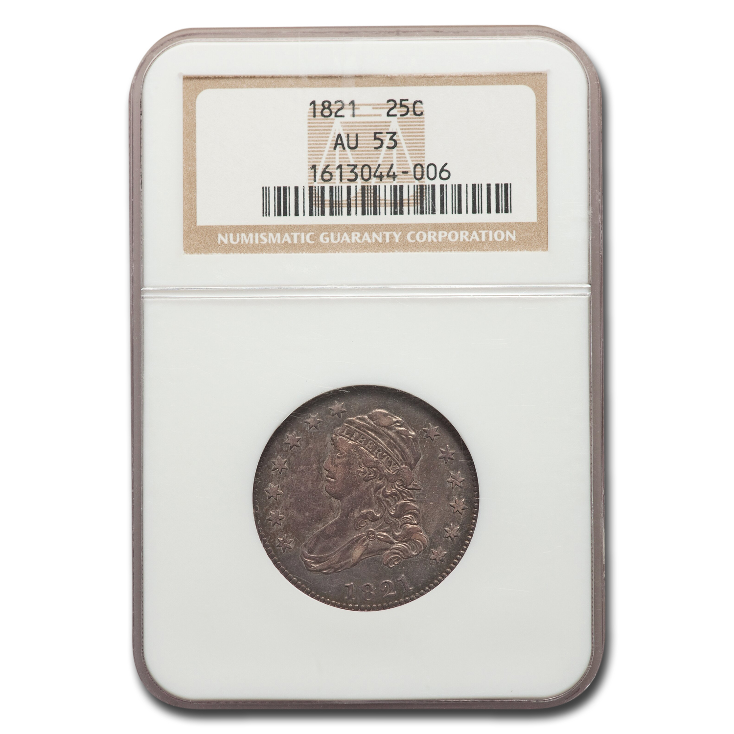 Buy 1821 Capped Bust Quarter AU-53 NGC - Click Image to Close