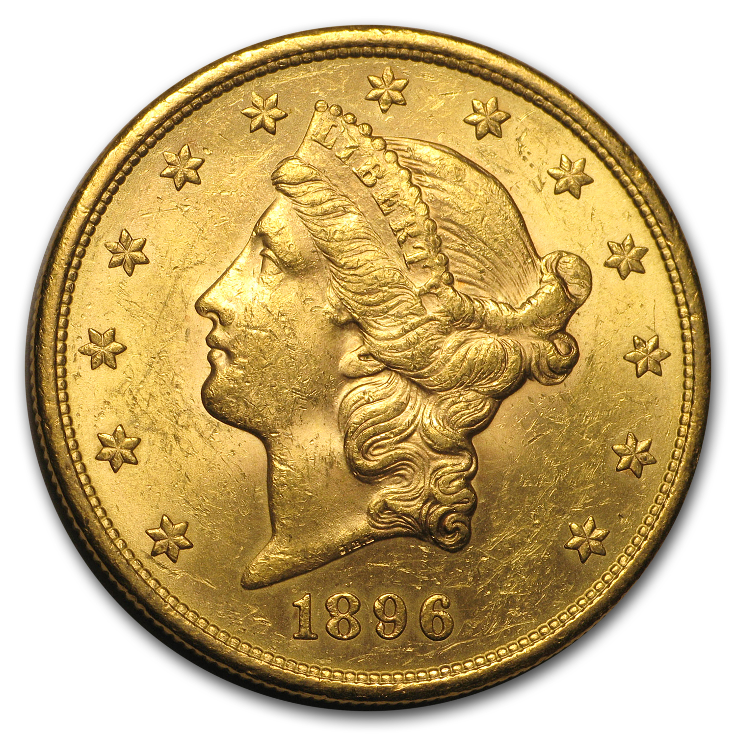 Buy 1896-S $20 Liberty Gold Double Eagle AU