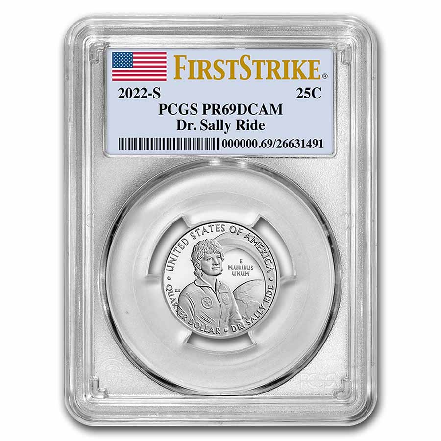 Buy 2022-S Dr. Sally Ride Quarter Proof PR-69 PCGS (FS)