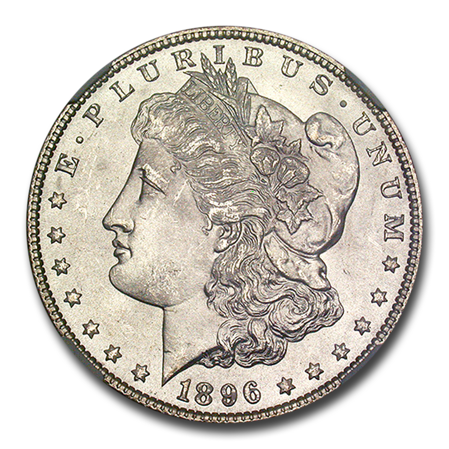Buy 1896 Morgan Dollar MS-66* NGC (Beautiful Toning)