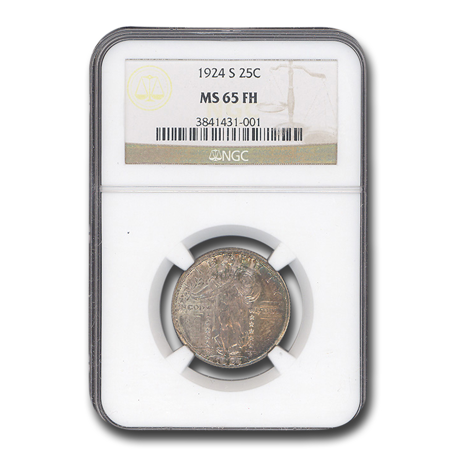 Buy 1924-S Standing Liberty Quarter MS-65 NGC (FH)