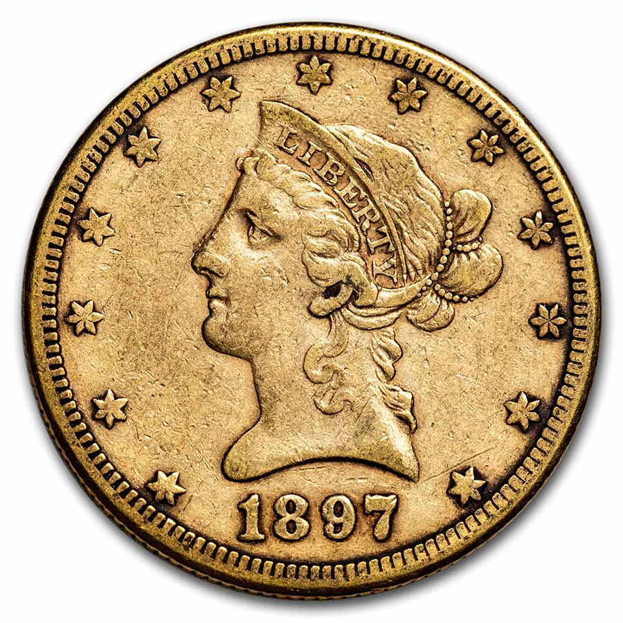 Buy 1897-O $10 Liberty Gold Eagle VG/VF