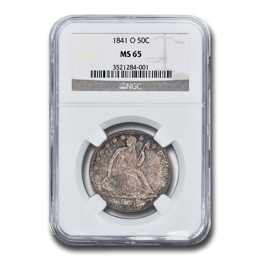 Buy 1841-O Liberty Seated Half Dollar MS-65 NGC - Click Image to Close