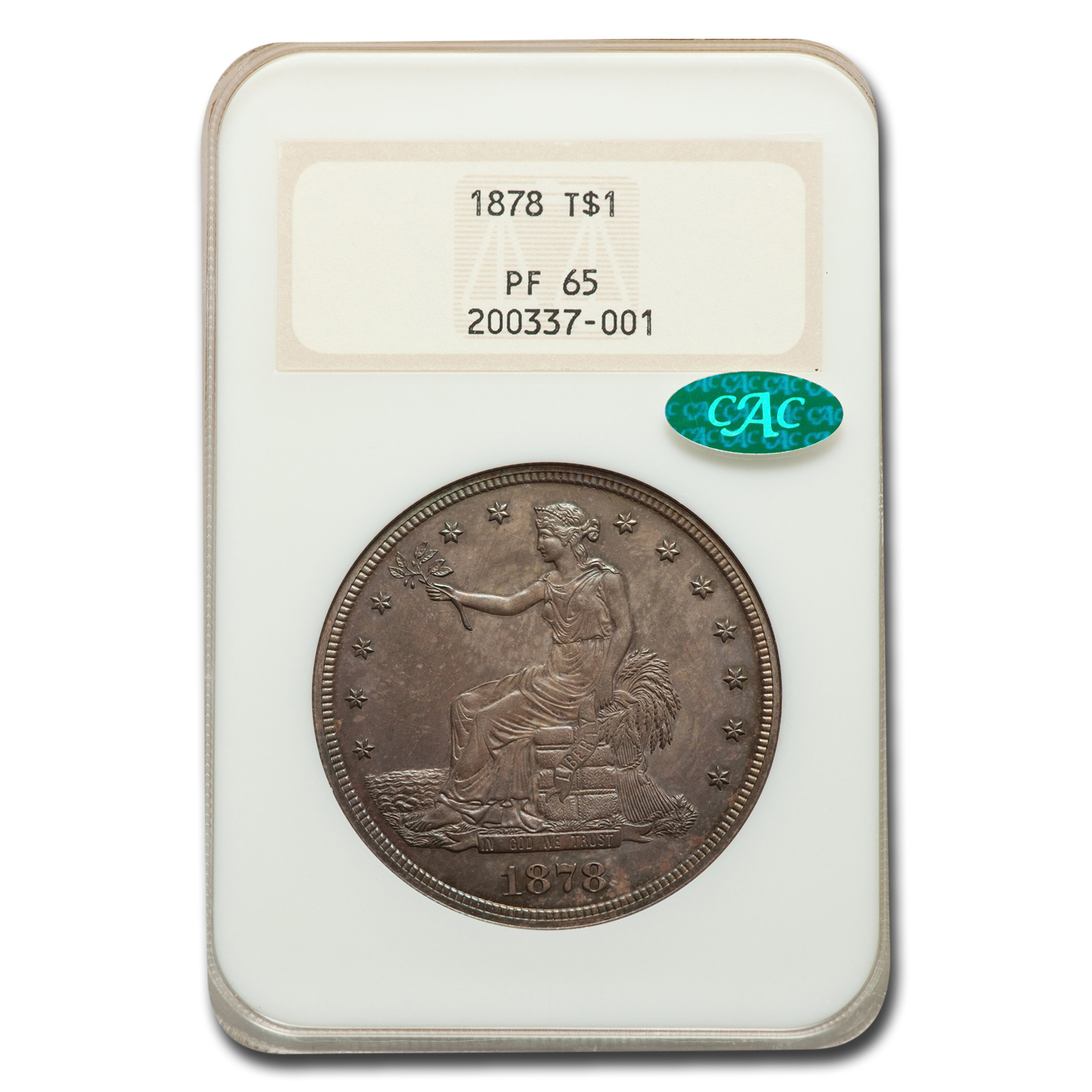 Buy 1878 Trade Dollar PF-65 NGC CAC - Click Image to Close