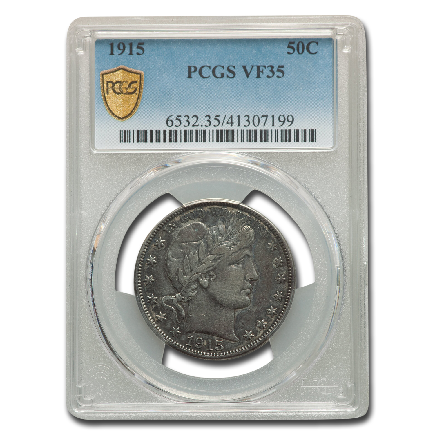 Buy 1915 Barber Half Dollar VF-35 PCGS