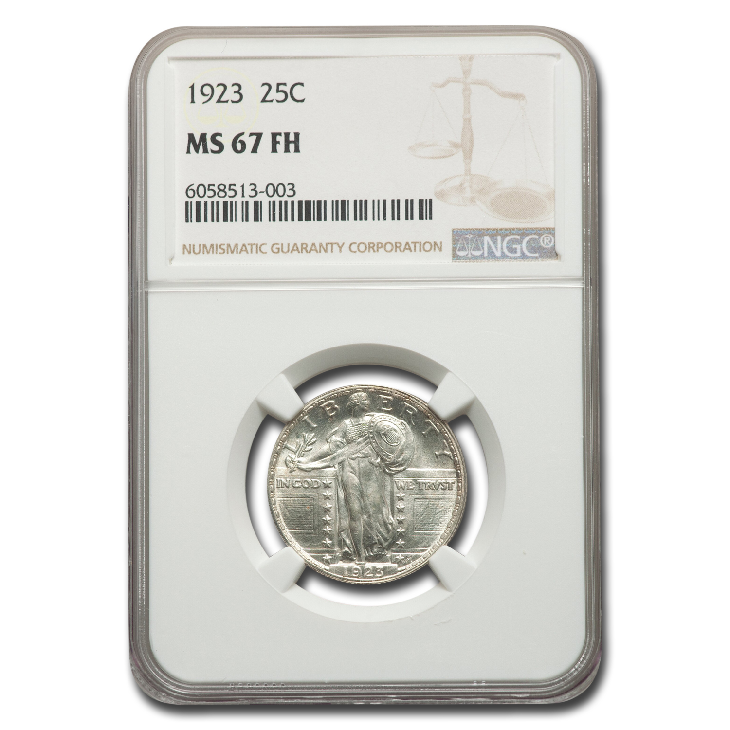 Buy 1923 Standing Liberty Quarter MS-67 NGC (FH)