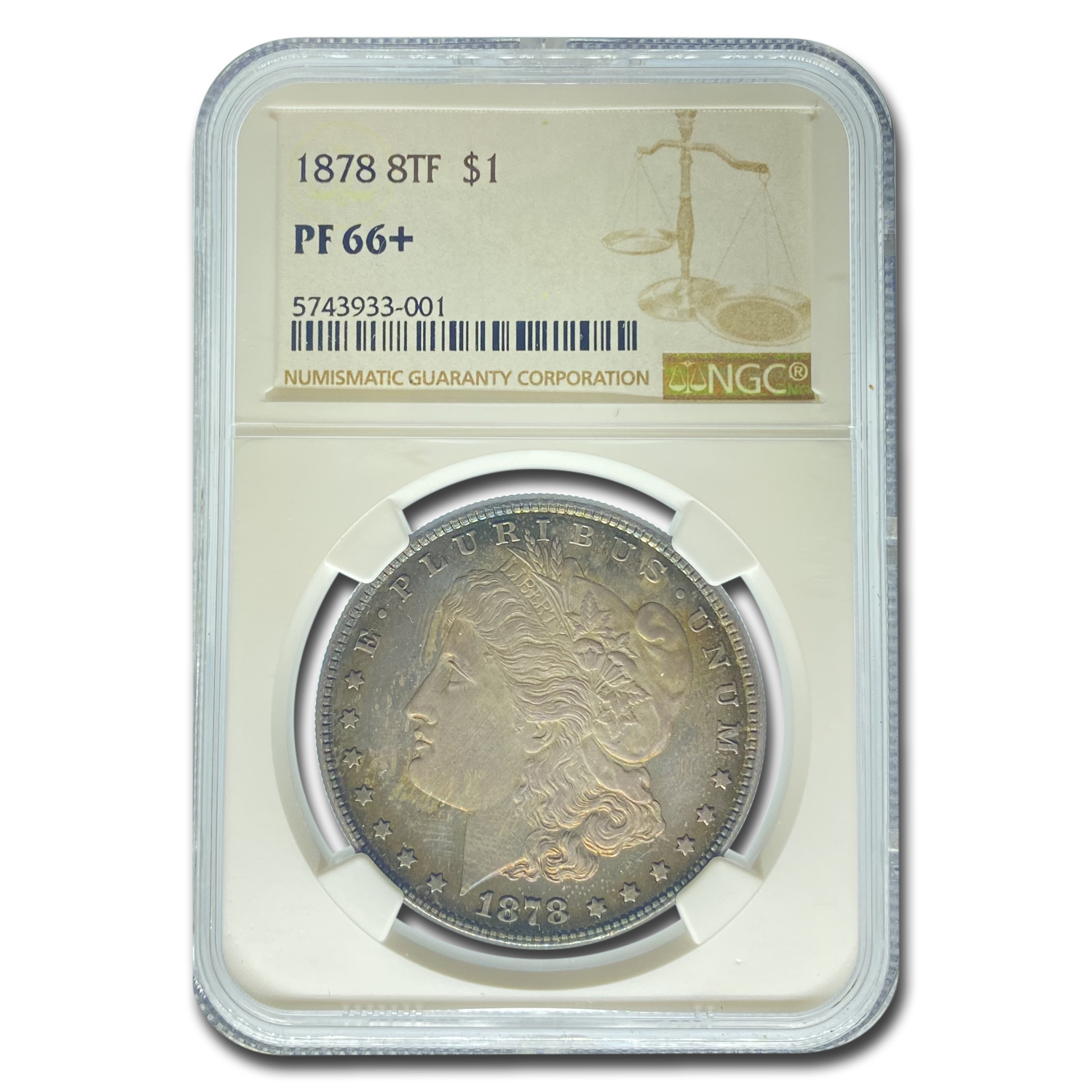 Buy 1878 Morgan Dollar PF-66+ NGC