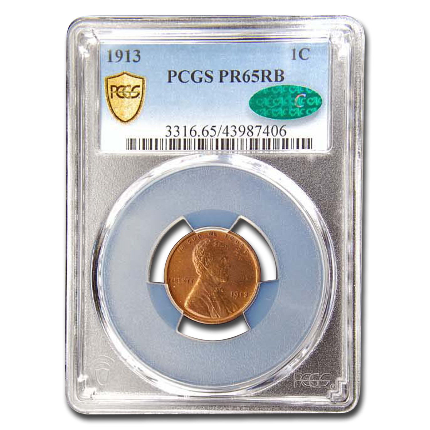 Buy 1913 Lincoln Cent PR-65 PCGS CAC (Red/Brown)