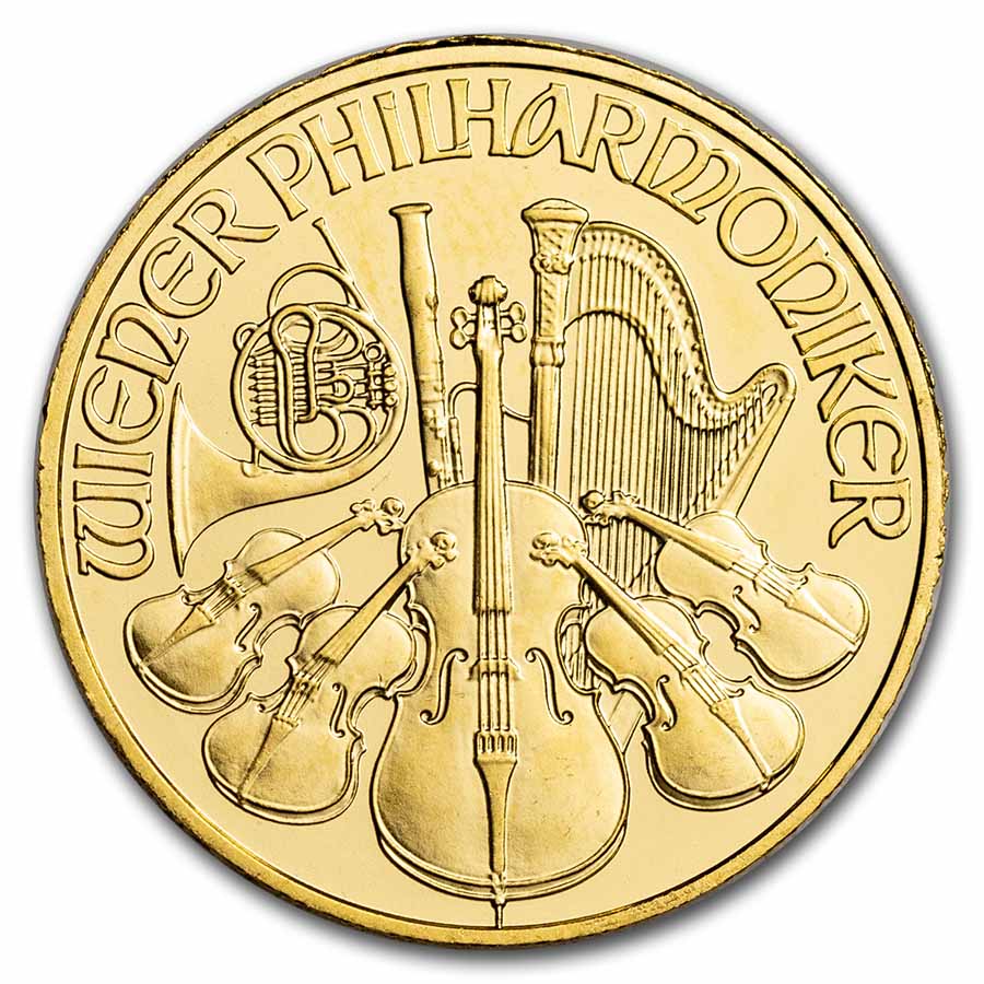 Buy 2007 Austria 1/4 oz Gold Philharmonic BU
