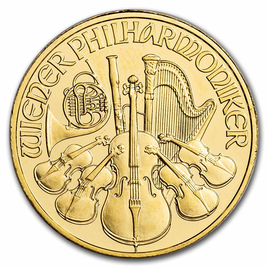 Buy 2007 Austria 1/4 oz Gold Philharmonic BU - Click Image to Close