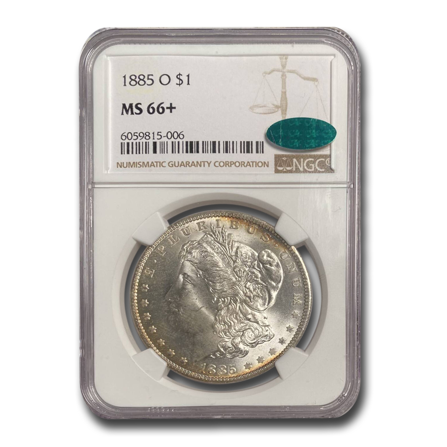 Buy 1885-O Morgan Dollar MS-66+ NGC CAC