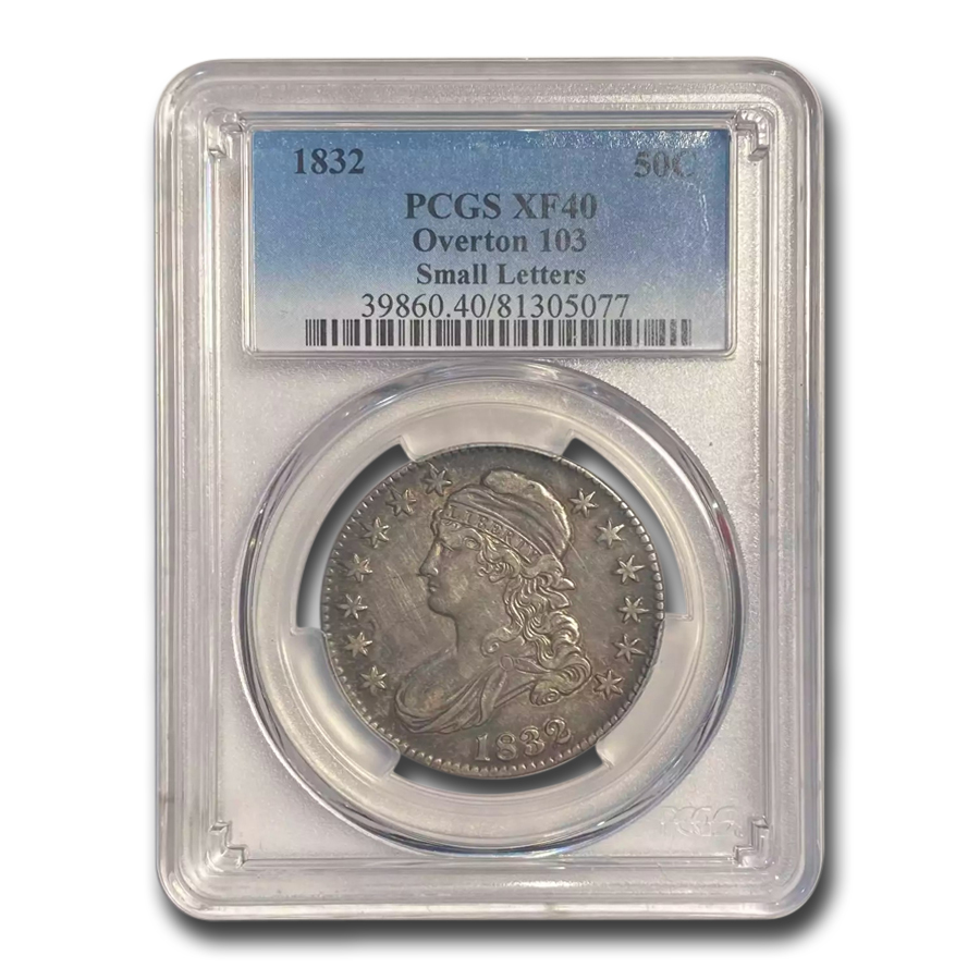 Buy 1832 Capped Bust Half Dollar XF-40 PCGS (Lg. 8 Sq. 2)