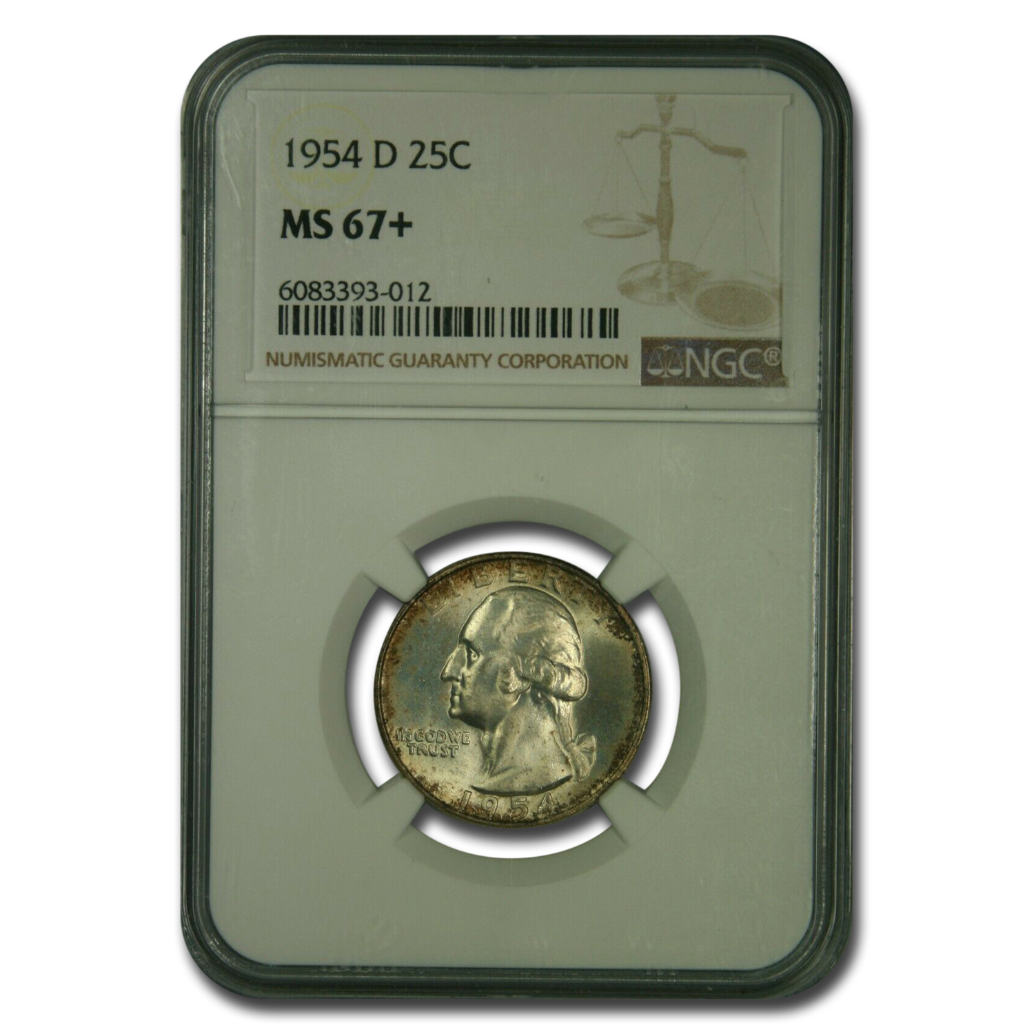 Buy 1954-D Washington Quarter MS-67+ NGC