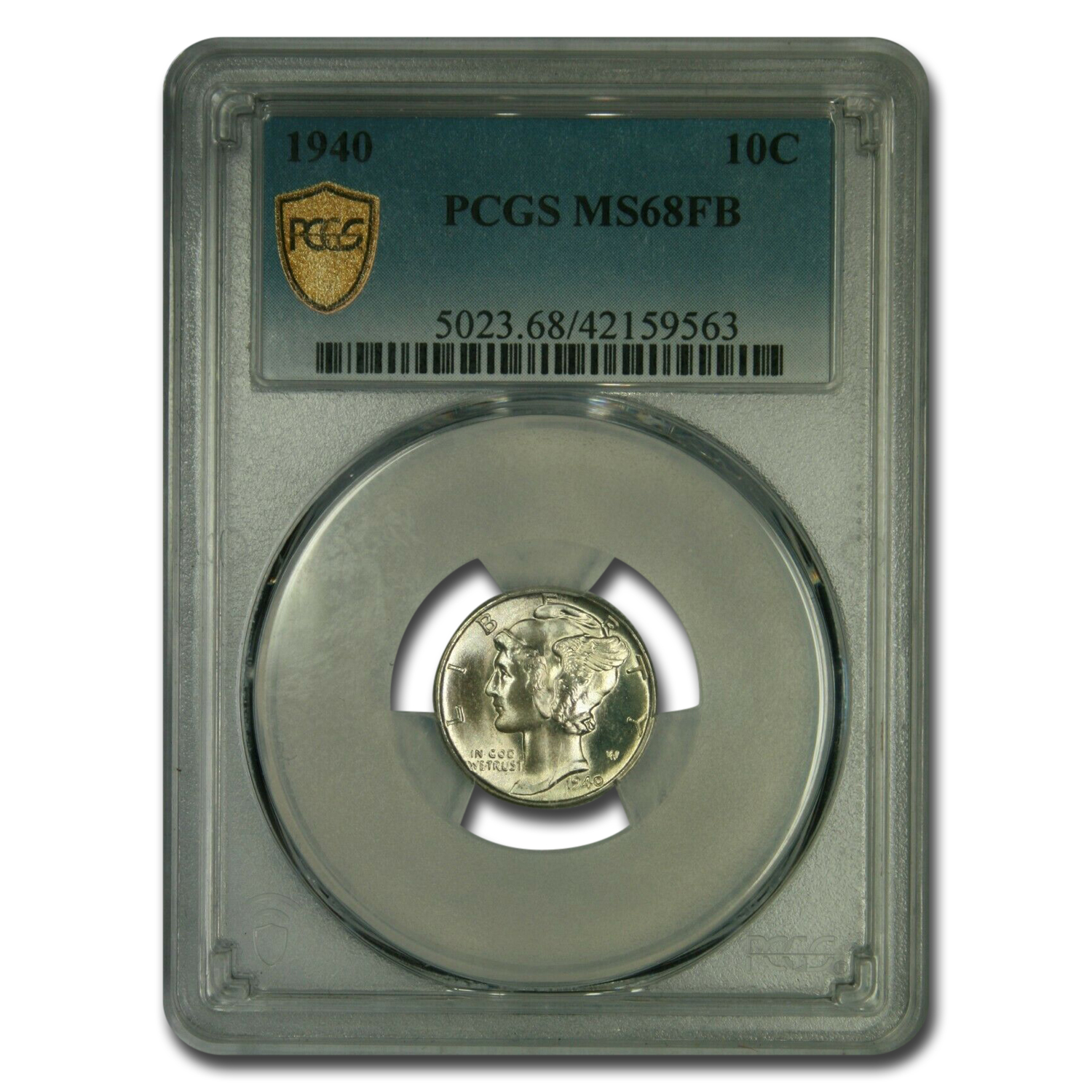 Buy 1940 Mercury Dime MS-68 PCGS (FB)