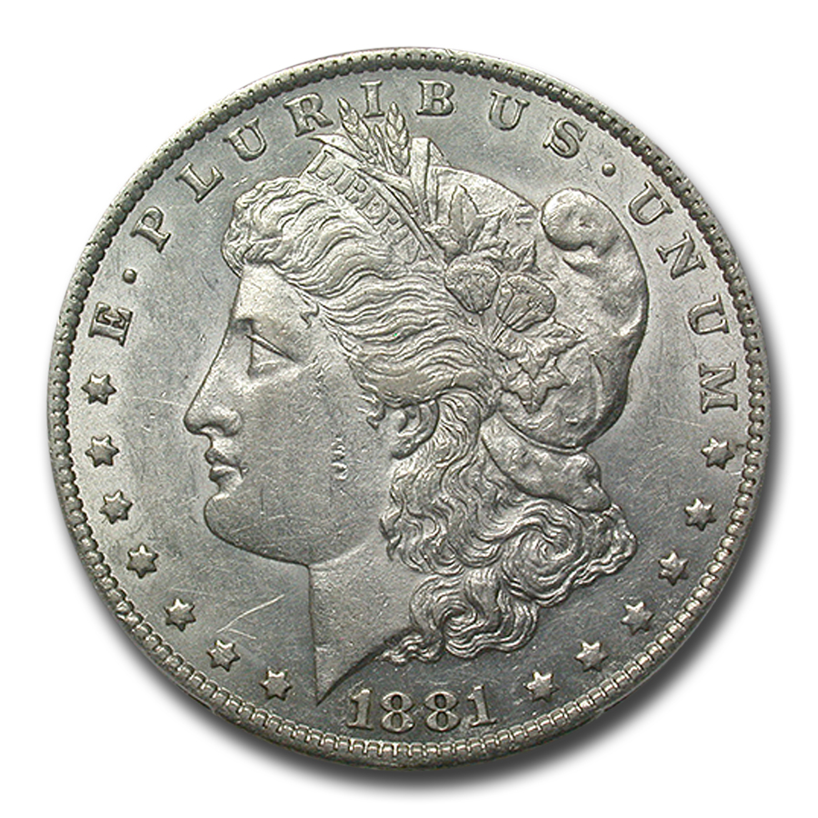 Buy 1881-CC Morgan Dollar AU-55 PCGS