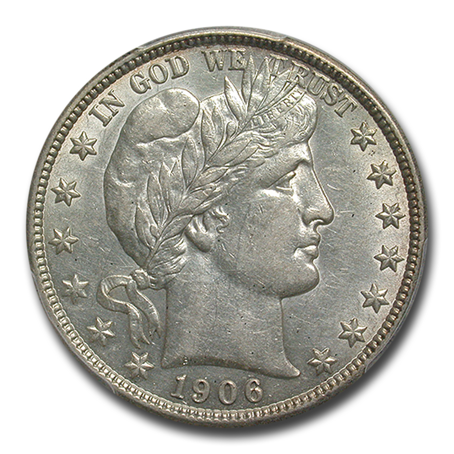 Buy 1906-D Barber Half Dollar AU-55 PCGS