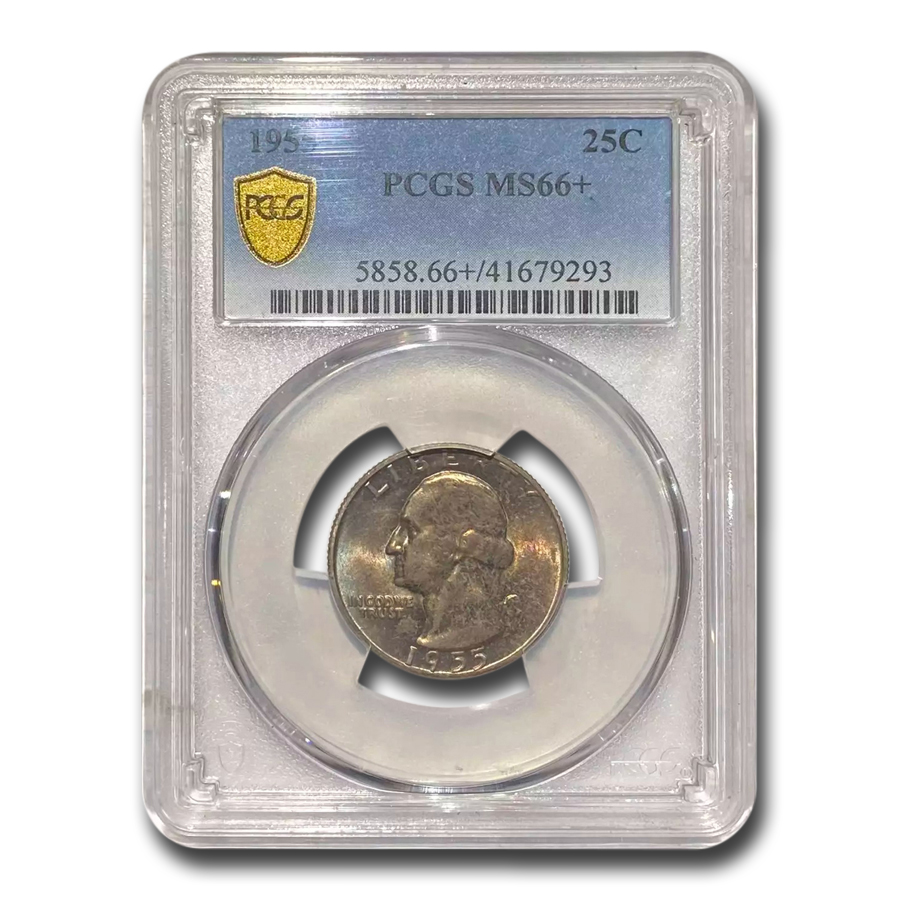 Buy 1955 Washington Quarter MS-66+ PCGS - Click Image to Close