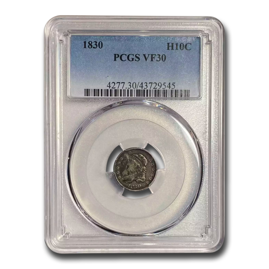 Buy 1830 Capped Bust Half Dime VF-30 PCGS