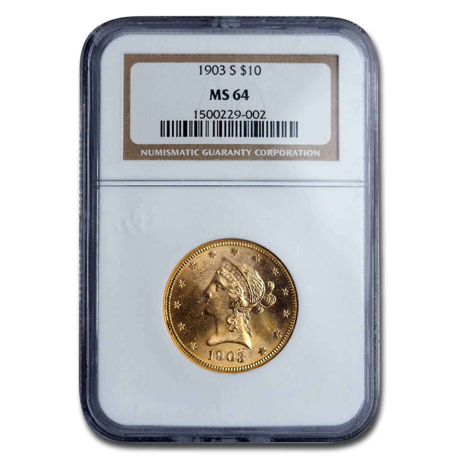 Buy 1903-S $10 Liberty Gold Eagle MS-64 NGC