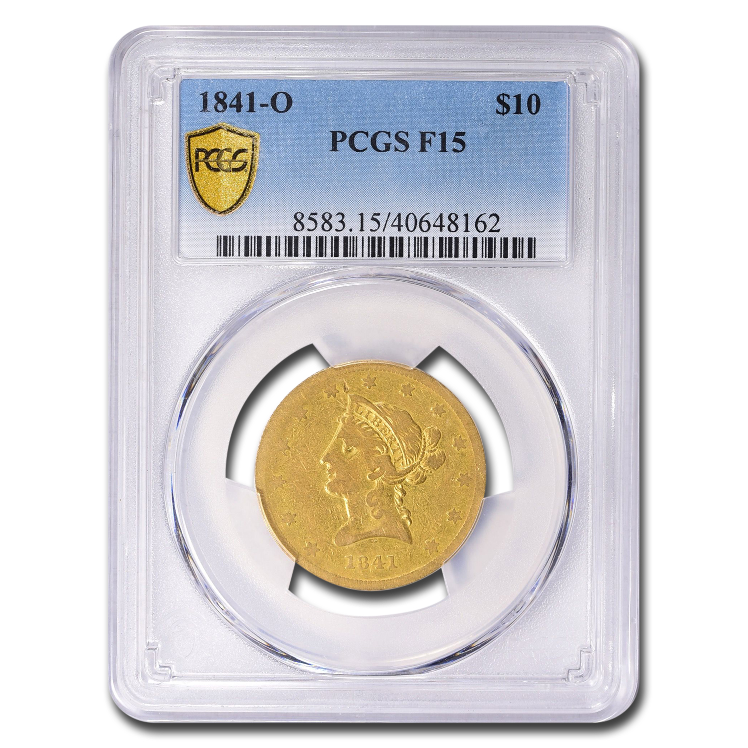 Buy 1841-O $10 Liberty Gold Eagle Fine-15 PCGS